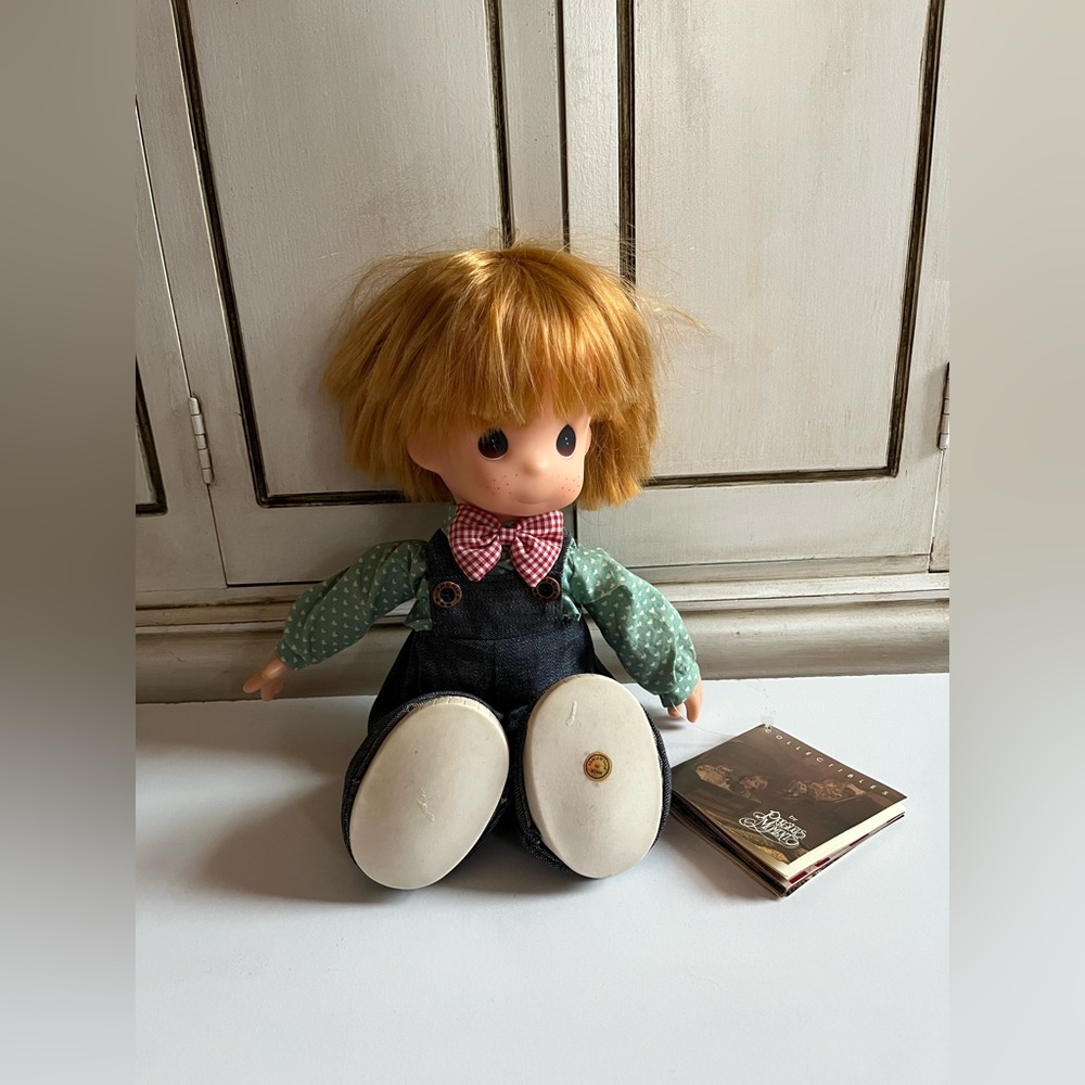 Vintage Precious Moments Sheriff Andy from the Ozark’s
16” Boy Doll 1992 w/book